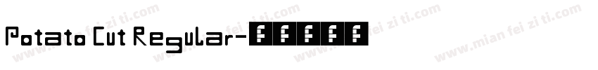 Potato Cut Regular字体转换